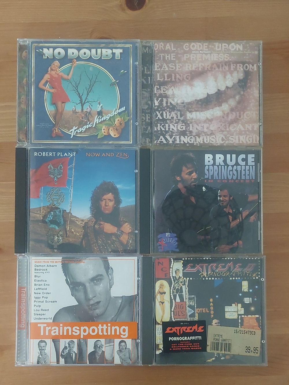 90s Rock Cd Lot No Doubt Alanis Morissette Bruce Springsteen Robert Plant